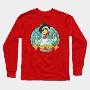 Turkey Eating Long Sleeve T-Shirt